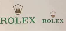 Rolex Stickers x 2 For Watch
