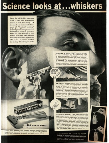 1937 schick injector razor - schick,