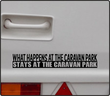 Caravan Funny Sticker