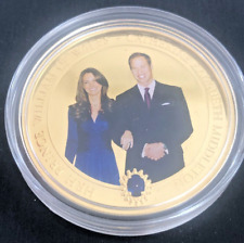 Elizabeth II Cook islands 1 dollar coin 2010 William & Kate The Ring