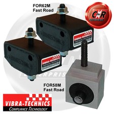 Fits Ford Fiesta MK1 (1.6 Kent engine) Vibra Technics Full Road Kit