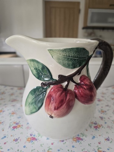 Large hand painted apple - large, hand-painted