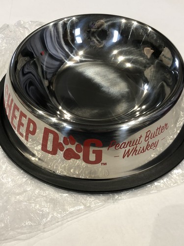 Sheep dog whisky bowl - dog, nuts