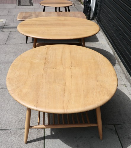 Vintage oval 1970s ercol model - oval,