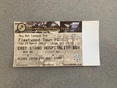 Millwall fleetwood town - fleetwood,