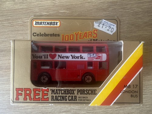 Matchbox mb17 london bus rare - matchbox,