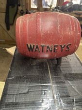 Watney’s Red Barrel Bar Ornament Pub Memorabilia. Rubber . Shed Find