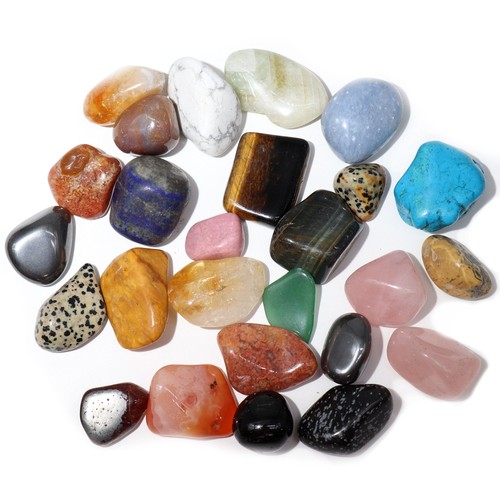 Mixed tumbled crystals lucky - mixed,