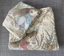 Victoria Plum vintage 1970's Single Duvet Cover and Pillowcase - Double sided