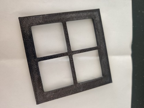 Black gloss window frame - window,