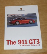 Porsche 911 996 GT3 Brochure