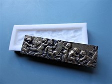 SILICONE MOULD ANTIQUE ART NOUVEAU CHERUB FRIEZE Dolls House Arts Crafts