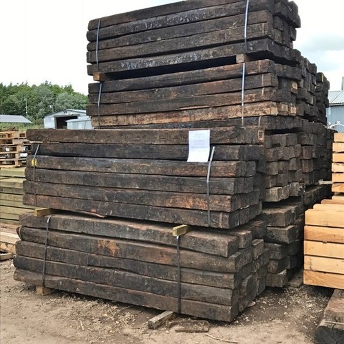 Reclaimed railway sleeper 6m - reclaimed, 2.6m