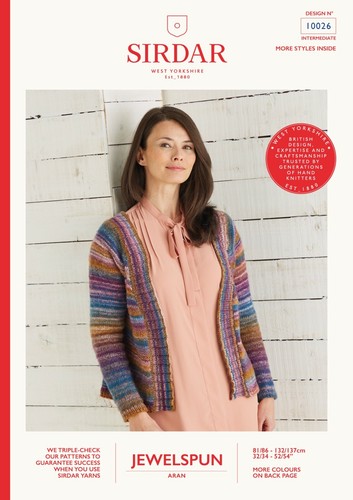 Sirdar womens jewelspun - sirdar, aran