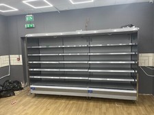 Used Remote Multideck Open Dairy Chiller Cabinet Fridge + Condenser Unit