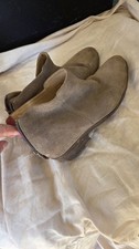 Joules Western Taupe Suede