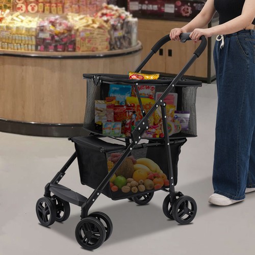 Collapsible shopping cart - collapsible,