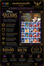 Disney villains usps - disney,
