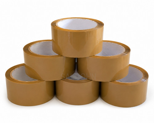 Brown packaging tape 48mm - brown,