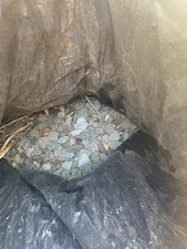 8m2 Grey/blue Slate Chipping Bagged Up Free To Collect.