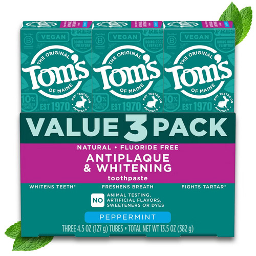Pack tom natural - 3-pack, tom's