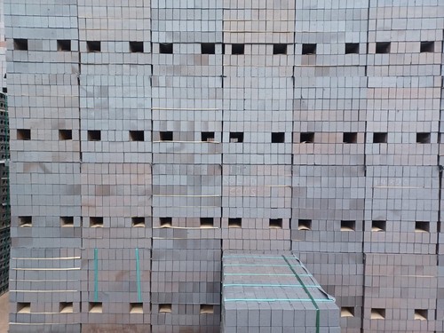 Blue 65mm perforated - blue,