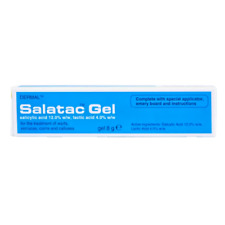 Salatac Gel - 8g - Treats Warts Verrucas Corns Calluses UK