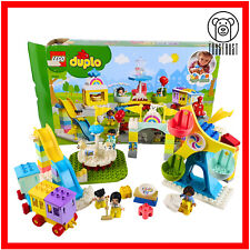 Lego Duplo 10956 Amusement Park INCOMPLETE Boys Girls Building Toy Playset 2+