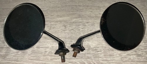 Round wing mirrors chrome - wing,