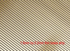 8 pieces of 1.5mm wide brass