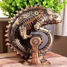Bronze Mechanical Chameleon