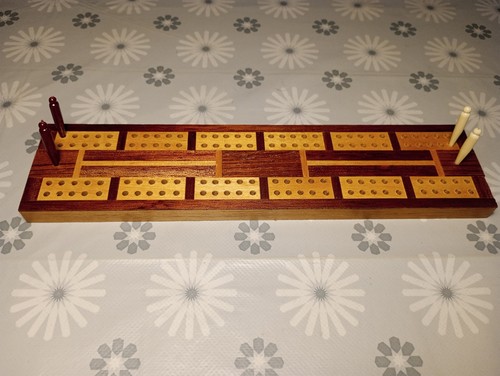 Cribbage wooden vintage score - wooden,