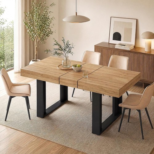 Extendable dining table - extendable,