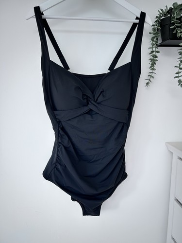 Black low leg tummy control - leg,