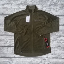 “Olive Green” Berghaus Polartec Full-Zip Fleece Jacket, Size Extra-Large
