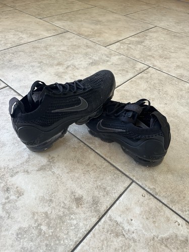 Black nike air vapormax - black,