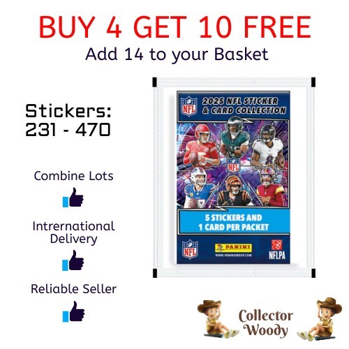 Nfl sticker card - nfl,
