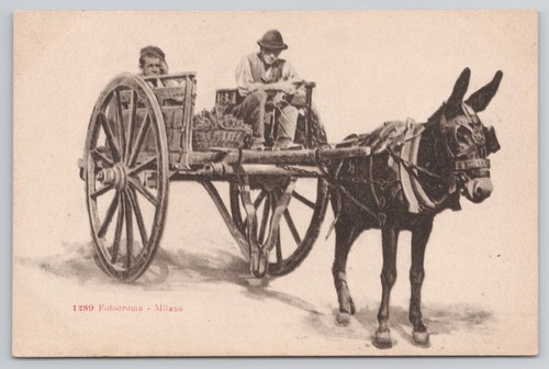 Antique postcard fotocromo - antique,