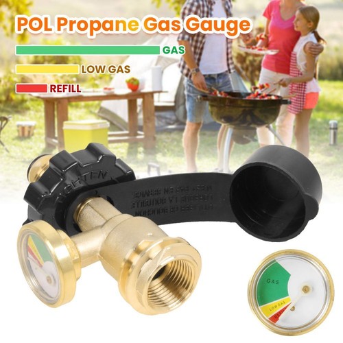 High low gas pressure gauge - high,