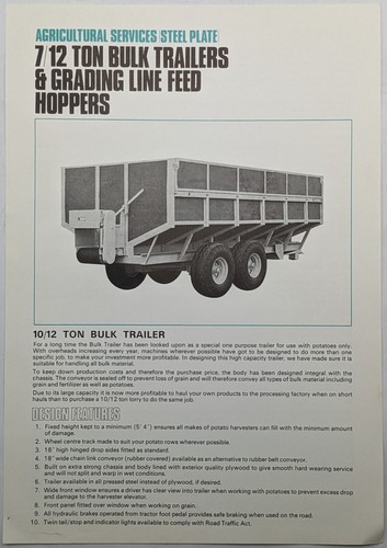 Vintage agricultural services - agricultural,