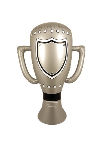 60cm inflatable blow silver - inflatable,