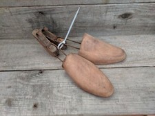 Antique Vintage Pair of Wooden
