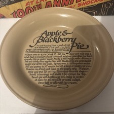 Apple & Blackberry Pie plate