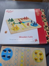 Hamleys Wooden  Ludo Board Game 