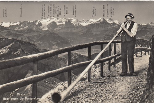 Postcard pilatus switzerland - pilatus,