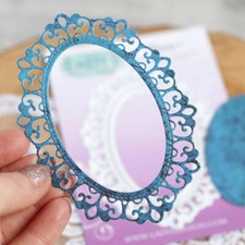 Oval Frame Metal Cutting Dies Embossing Scrapbooking DIY Card Album Paper Craft