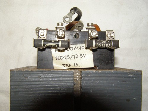 Boxford lathe transformer