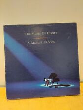 The Music of Disney:A Legacy in Song 1992 Boxed Set 3 casetttes & Book 