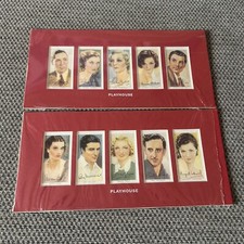 Vintage Playhouse Cigarette Card Collection VE Day Commemorative 1940 Film Stars