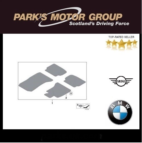 Bmw genuine floor mats - genuine,